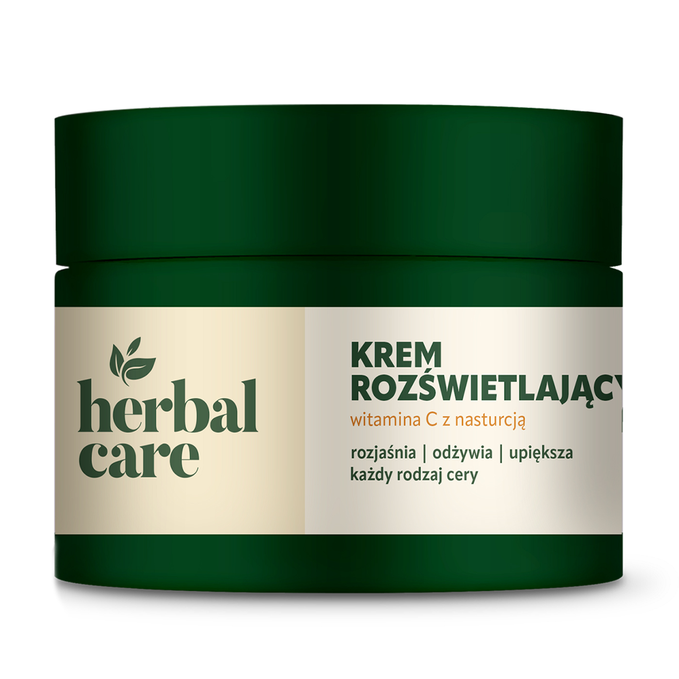 Освітлювальний крем для обличчя Farmona Herbal Care Brightening Cream з вітаміном С і настурцією, 50 мл